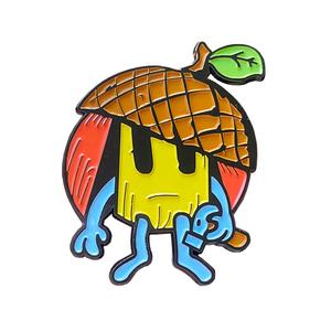 warehouse kwaii image movie cool green and blue lapel pin