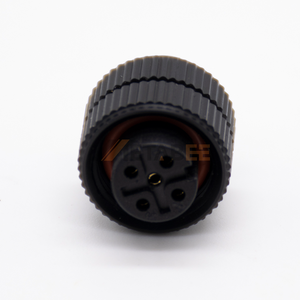 Conector Hembra M12 <span class=keywords><strong>de</strong></span> 5 Pines con Codificación A, Carcasa <span class=keywords><strong>de</strong></span> Plástico IP67, Tipo Soldadura, Recto, Moldeado, para Sensor y Áreas Corrosivas - Product Image 3