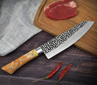 Offre Spéciale 8 ''Ultra Tranchante Cuisine couteau De Chef en Acier inoxydable Biseau Lame Pour cuisine Salade Couteau