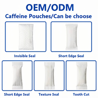 Sachets d'énergie OEM 200mg – Sachets de caféine naturelle pour la concentration mentale, l'énergie sportive et la stimulation nootropique