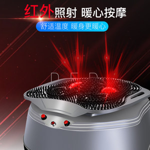 Electric Foot Massager <b>Titanium</b> Gold Plug-In Mechanical Control Timed Infrared Therapy Foot Reflexology Device - Product Image 4