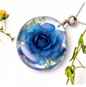 Kit professionnel de fabrication de bijoux en résine UV fait main, époxy transparent dur à durcissement rapide, moule en silicone pour pendentifs et boucles d'oreilles - Product Image 6