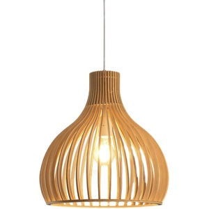 Moderne Nouveau Chinois Simple Bois Art Restaurant Creative Bar En Bois Restaurant <span class=keywords><strong>Cage</strong></span> À Oiseaux <span class=keywords><strong>Lustre</strong></span> - Product Image 5