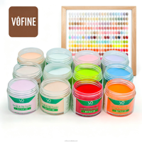 Poudre acrylique transparente VO Custom 4oz pour ongles, lot de poudre acrylique en vrac pour ongles, poudre acrylique rose couvrante, poudre de trempage en gros
