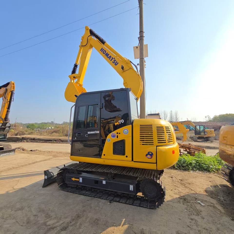 For Drive Used Electric Crawler Excavator Mini 7 Ton komatsu Pc70 ...