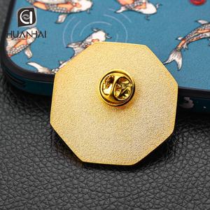 Perno personalizzato in metallo dorato con logo arti marziali smalto karate <span class=keywords><strong>club</strong></span> - Product Image 4