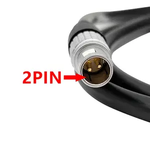 DL5 Stromkabel A00904 Kabel 2 Stifte+Clips für CHCNAV DL5-C1 Funk-Stromkabel