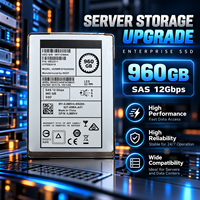 Pour Dell Enterprise Plus 960 Go SAS SSD 12 Gbit/s 2,5 pouces HUSMR1610ASS200 PN 0JM8V4 Disque SSD d'entreprise