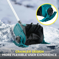 Souffleuse à neige et pelle électrique pliable sans fil à moteur sans balais alimentée par batterie professionnelle pour le bricolage