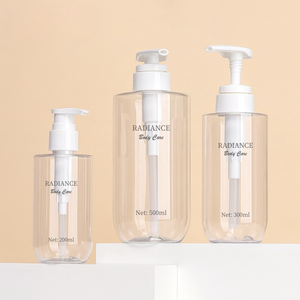 Chai nhựa đựng sữa tắm, dầu gội dung tích lớn 300-500ml, chai nhấn đựng dung dịch vệ sinh tay 200ml, hàng mới về - Product Image 3