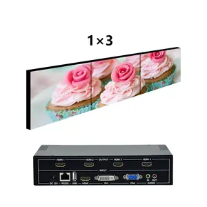 Video Tường Điều Khiển 1X3 3X1 USB VGA HDM I DVI TV Video Tường Điều Khiển