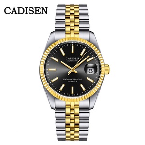 นาฬิกาข้อมือผู้ชาย CADISEN 8053 สีทอง ระบบจักรกล อัตโนมัติ หรูหรา สายสแตนเลส กันน้ำ - Product Image 4