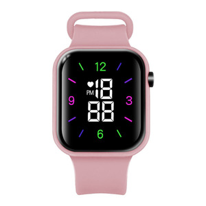 Nuovo Orologio Digitale LED alla Moda in Plastica, Stile Universitario, per Sport all'Aperto, Unisex, per Studenti, Donne e Uomini - Product Image 4