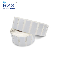 Venta al por mayor 70*30*1mm 860-960 MHz Flexible Anti-Metal Uhf Rfid pegatina suave en Metal Uhf Rfid pegatina
