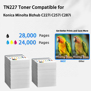 ตลับหมึกพิมพ์ TN229 TN228 TN227 TN221สำหรับ Konica <span class=keywords><strong>Minolta</strong></span> BIZHUB C227i <span class=keywords><strong>C257i</strong></span> C287i tonner - Product Image 2