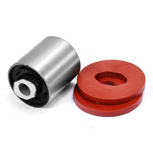 ชุดบูชยาง EPDM บูช/บุชบุชชิ่งแขนควบคุมช่วงล่างด้านหน้าบูชสำหรับรถฟอว์ JH6 J6 HOWO ชิ้นส่วนรถบรรทุก T5G บาร์กันโคลง - Product Image 2