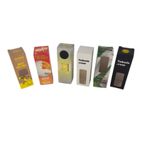 Caja de Cartón Portátil Reutilizable Ecológica con Ventana Transparente a Todo Color, Personalizable, Embalaje de Tamaño Personalizado