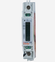 Compteur d'énergie monophasé Acrel ADL10 avec prise en charge Modbus RTU, lecture à distance, gestion de l'énergie, armoire de distribution, rail DIN, écran LCD