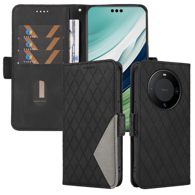 For Huawei Mate 60 Pro PU Leather Flip Wallet Phone case for Huawei Mate 60 Holster Cover