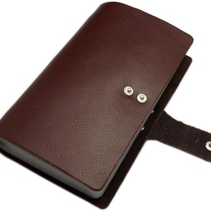 Boshiho 90 Count Name Case <b>ID</b> Card <b>Holder</b> PU Leather Business Card Book Trading Cards Durable Faux Leather Material Zipper - Product Image 1
