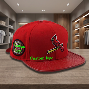 Casquette de baseball sportive ethnique 6 panneaux avec logo brodé, personnalisable, couleur unie, respirante, pour la vente en gros - Product Image 3