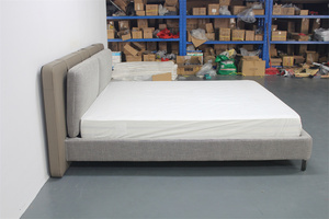 2024 China Factory New Items Modern Wooden <strong>Beds</strong> <strong>Frame</strong> Queen Double <strong>King</strong> Size - Product Image 4
