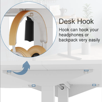 Bureau debout ergonomique Table d'ordinateur réglable en hauteur Bureau moderne assis debout Bureau