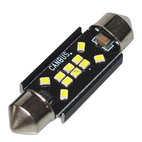 Pièces de véhicule 2016, lampe de lecture intérieure LED blanche C5W Festoon 39mm, 10SMD, ampoule de voiture, accessoire 12V, rétrofit/mise à niveau
