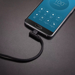 Cable trenzado de tela curva única para <span class=keywords><strong>iPhone</strong></span>, cable de <span class=keywords><strong>carga</strong></span> rápida de 2m, 6 pies, en ángulo de 90 grados, para <span class=keywords><strong>xs</strong></span> 11 12 13 pro mini <span class=keywords><strong>max</strong></span> - Product Image 4