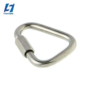 <span class=keywords><strong>Mousqueton</strong></span> forgé en acier inoxydable galvanisé <span class=keywords><strong>Delta</strong></span> Quick Link pour applications de gréement maritime et de levage minier - Product Image 3