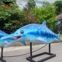 Statue d'animaux marins robotisés, parc aquatique, modèle poisson Robot Animatronic