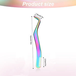 Pinzas de Maquillaje Rusas de Alta Calidad para Mujer, Color Sólido, con Logotipo Personalizado, Punta de Acero Stefan, Marca Privada, Volumen - Product Image 2