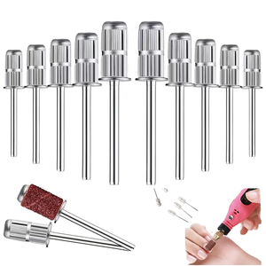 Mandrel <b>Nail</b> Drill Bits 3/32'' Sanding Bands for <b>Nail</b> Drill Shaft Pedicure Usage Manicure Tools - Product Image 2