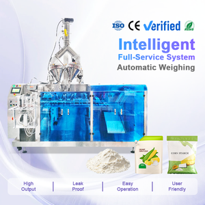 Máquina automática de envasado de almidón de maíz de fácil operación, máquina de envasado de polvo en bolsas verticales con boquilla - Product Image 1