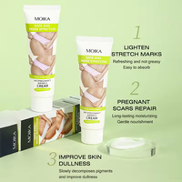 Crème réparatrice de vergetures et cicatrices MOIKA, naturelle et biologique, améliore l'élasticité de la peau, lisse et réduit les vergetures et les marques de graisse.