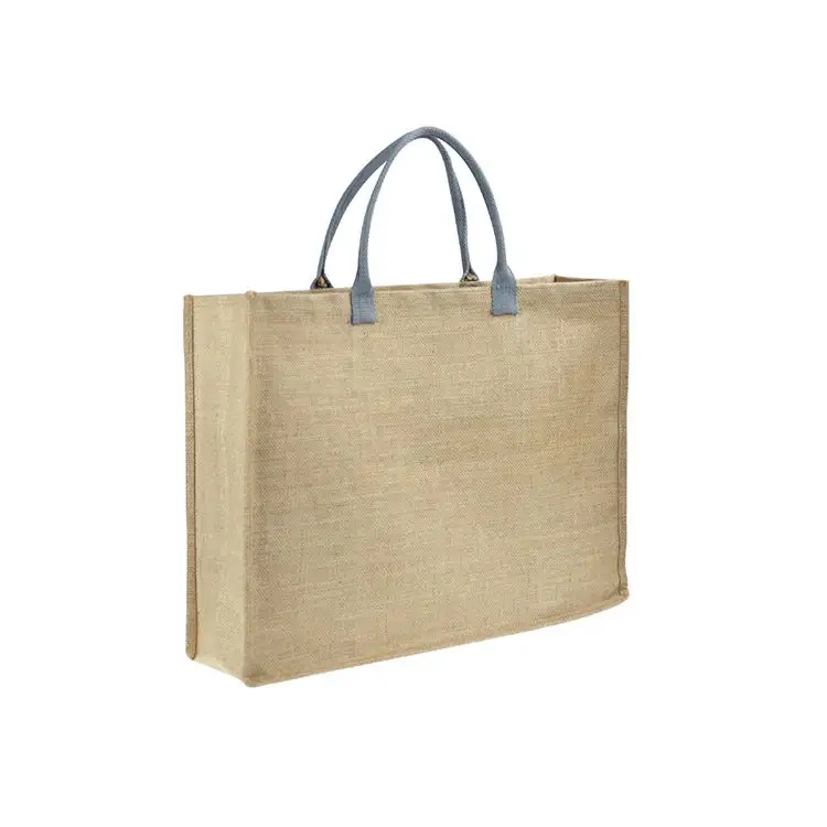 Cheap 100% Natural Plain Prices Of Personalized Durable Jute Tote Bag Wholesale