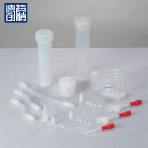 Defluorine Pctfe <b>Plastic</b> Parts Irregular Shape Translucent Laboratory Chemical <b>Engineering</b> - Product Image 2