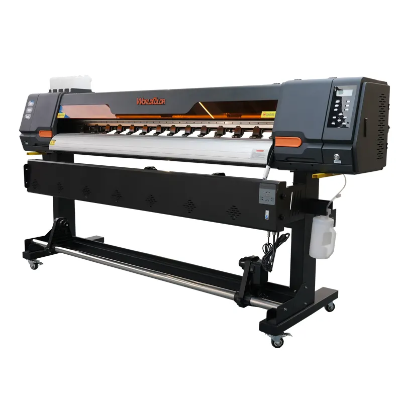 निर्माता कीमत 1.3m/1.6m/1.8m प्रिंटिंग मशीन 3200/XP600 प्रिंट हेड इको सॉल्वेंट इंकजेट प्रिंटर