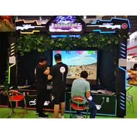 Machine de tir intérieure pour enfants 2026 IFD, simulateur de jeu 3D Crazy Gun