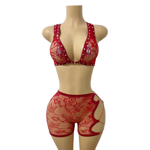 Yinli - Ropa de Baile Elástica de Cristal para <span class=keywords><strong>Mujer</strong></span>, al por Mayor - Product Image 3