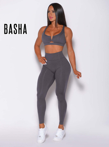 Conjunto de Yoga de Cintura Alta de Alta Calidad Más Vendido para Mujer, Ropa Deportiva con 2 Sujetadores Deportivos con Espalda Cruzada y Leggings con Absorción de Impactos - Product Image 6
