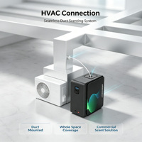 Diffuseur de parfum professionnel électrique en métal pour hôtel commercial, machine à huile parfumée pour diffuseur de parfum HVAC