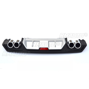 Honda Civic 10. nesil araba arka tampon spoyleri difüzör modifikasyon parçası tampon koruyucu kapak aksesuarları - Product Image 6