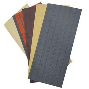 <span class=keywords><strong>Panneau</strong></span> isolant en métal sculpté imperméable pour chambre froide, mur extérieur, panneaux sandwich intégrés décoratifs pour hôtels, hôpitaux - Product Image 1