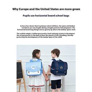 <span class=keywords><strong>Mochila</strong></span> Horizontal Estilo Británico Personalizable con Logotipo, Ultraligera y Duradera, de Nailon Oxford y Poliéster con Dibujos Animados para Primaria - Product Image 3