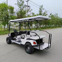 Nouveau modèle exclusif d'usine : Véhicule électrique 4 places, voiturette de golf, buggy utilitaire multifonctionnel pour la chasse, certifié CE