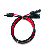 Adaptateur solaire YUEEYOUNG XT60 avec connecteur mâle-femelle, 2 broches en cuivre, IP68, 30A, 1000V, boîtier en PVC