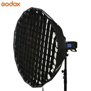<span class=keywords><strong>Godox</strong></span> Softbox parabólico profundo plateado/blanco con rejilla de panal de abeja para <span class=keywords><strong>Godox</strong></span> <span class=keywords><strong>AD300Pro</strong></span> AD400Pro ML60, tamaño de 85cm, 1 unidad - Product Image 3