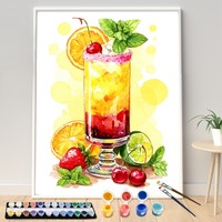 Cadeaux personnalisés, kits d'art à peindre par numéros, peinture à l'huile non personnalisée pour adultes, enfants, débutants, décoration de la maison