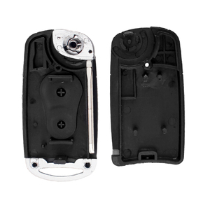 Clé de voiture pliable à distance modifiée à 2 boutons, coque de clé vierge non taillée pour <span class=keywords><strong>SsangYong</strong></span> Actyon <span class=keywords><strong>Kyron</strong></span> Rexton - Product Image 6